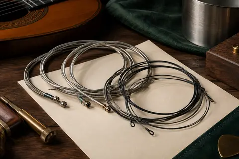 Jeu de cordes Savarez pour guitare classique, avec aiguës en carbone et basses argentées enroulées